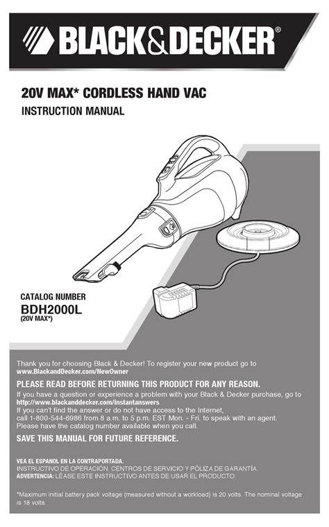 Manuale di istruzioni del decker nero black decker instruction manual. - Manuale di istruzioni del decker nero black decker instruction manual.